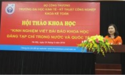 Kinh nghiệm đăng bài báo Khoa học trên tạp chí quốc tế uy tín