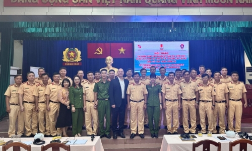 Hội thảo tập huấn giảng viên nguồn về kiểm soát tốc độ cho chỉ huy CSGT đường bộ Công an TP. Hồ Chí Minh