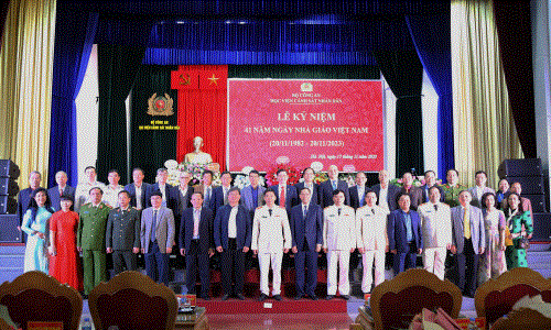 Học viện CSND tổ chức Lễ kỷ niệm 41 năm Ngày Nhà giáo Việt Nam