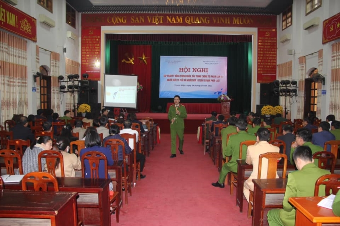 Buổi tập huấn kỹ năng phòng, chống tội phạm cho Ban Chỉ đạo 138 huyện Thanh Miện