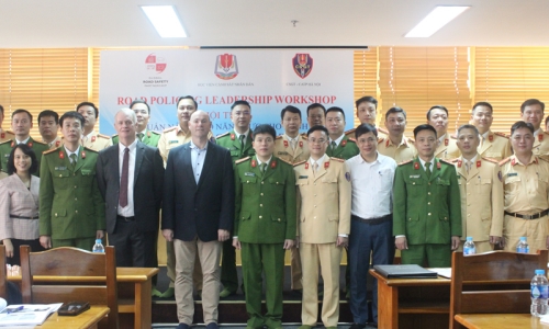 Tập huấn nâng cao năng lực cho lãnh đạo, chỉ huy Cảnh sát giao thông đường bộ Công an thành phố Hà Nội