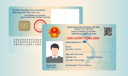 Lược bỏ vân tay, đặc điểm nhận dạng trên thẻ căn cước công dân để bảo đảm tính riêng tư cho công dân