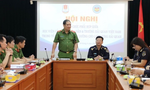 Học viện CSND tăng cường quan hệ hợp tác với Trường Hải quan Việt Nam