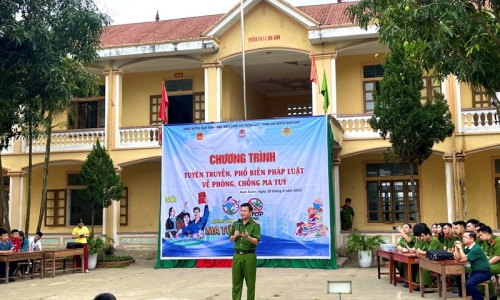 Tuyên truyền phòng, chống ma túy tại huyện Nam Đàn, tỉnh Nghệ An