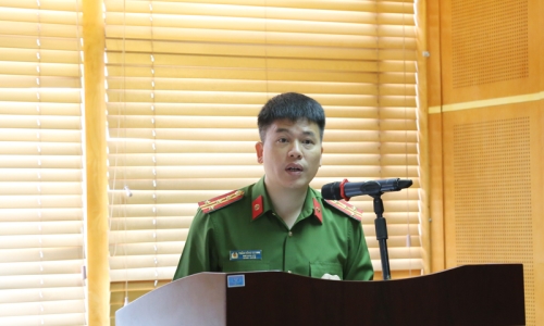 Hội thảo tập huấn điều tra tai nạn cho chỉ huy Cảnh sát giao thông đường bộ Công an thành phố Hà Nội