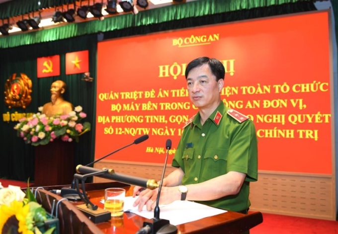 Thứ trưởng Nguyễn Duy Ngọc quán triệt phương án khai tổ chức bộ máy của các đơn vị thuộc Cơ quan điều tra các cấp trong Công an nhân dân và bảo đảm nguồn bổ nhiệm điều tra viên.