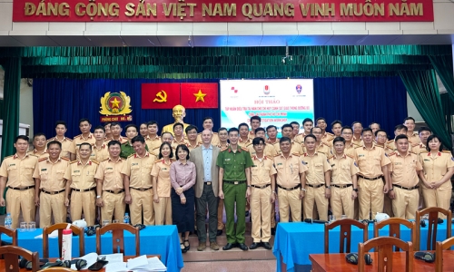 Hội thảo tập huấn điều tra tai nạn cho chỉ huy Cảnh sát giao thông đường bộ Công an Thành phố Hồ Chí Minh