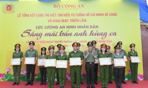 Học viện CSND đạt 2 giải A trong Cuộc thi tìm hiểu tư tưởng Hồ Chí Minh về CAND