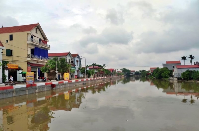 Diện mạo xã nông thôn mới Phạm Ngũ Lão, huyện Kim Động - (Ảnh: baohungyen.vn)